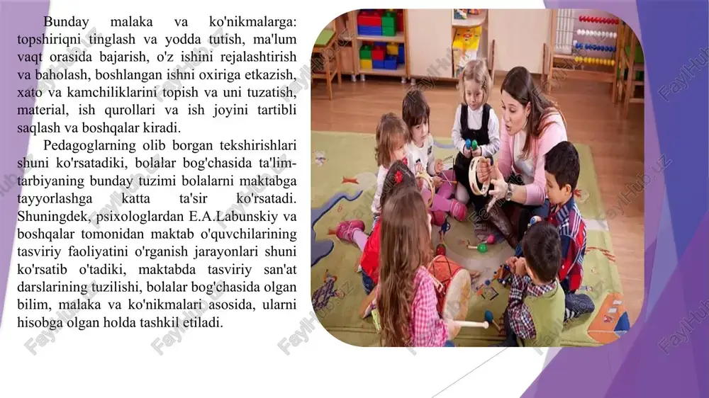 tarbiyachining o‘yin faoliyat mashgulotlarini tashkil silishdagi kompetentligi..pptx - Page 5