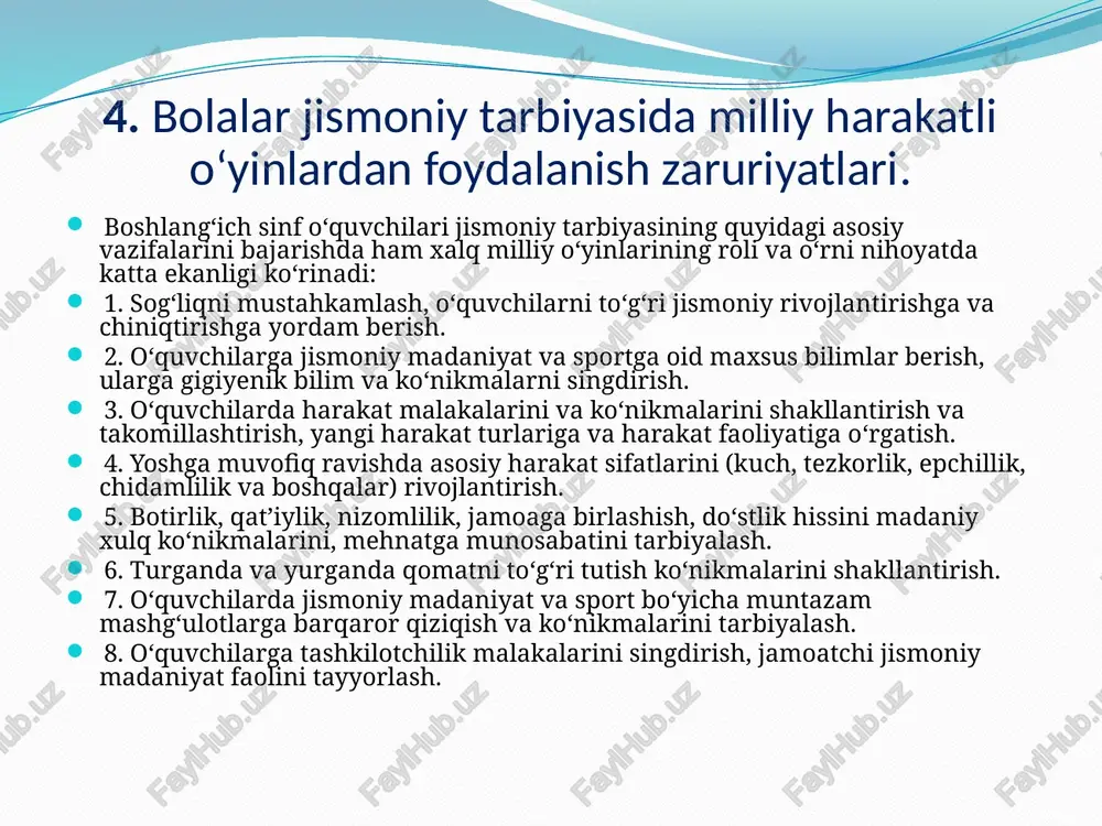 zamonaviy milliy harakatli o‘yinlar - Page 5