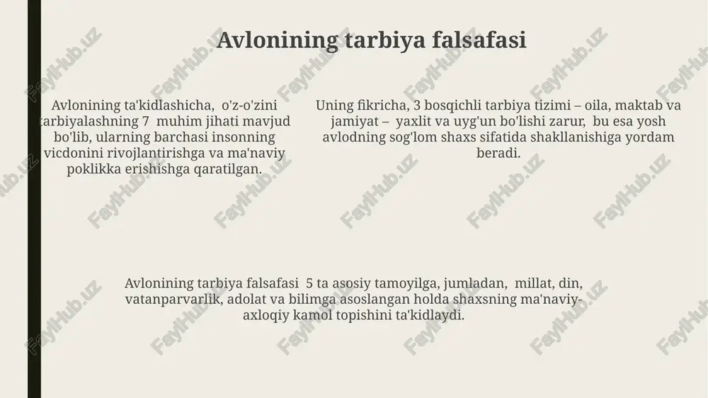 abdulla avloniy asarlaridan vijdon, tarbiya masalalari - Page 5