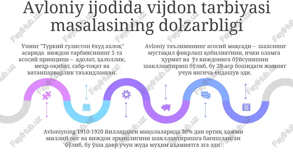 avloniy asarlarida vijdon tarbiyasi masalasi - Page 5