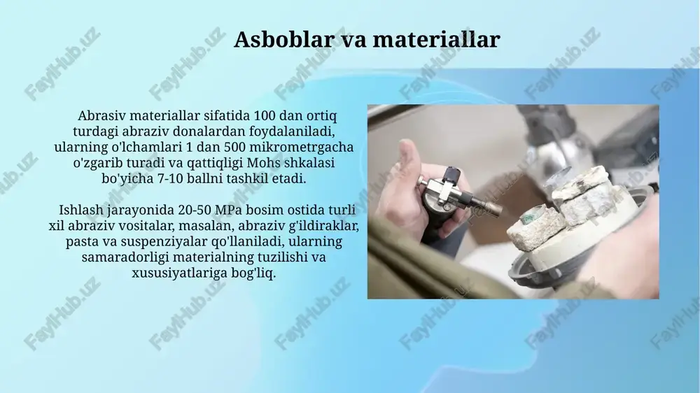 abraziv asboblar bilan qayta ishlash - Page 5