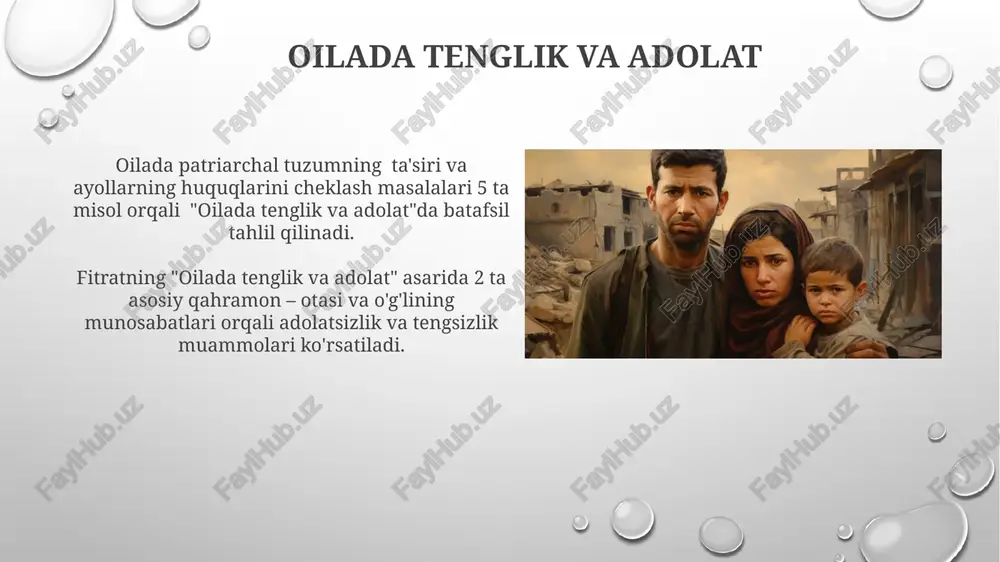 fitrat asarlarida oilaviy tarbiyaviy masalalari - Page 5