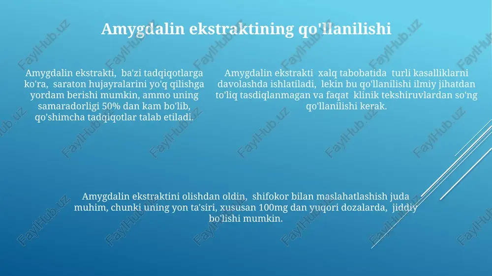 amigdalinni bodomdan ajratib olish - Page 5