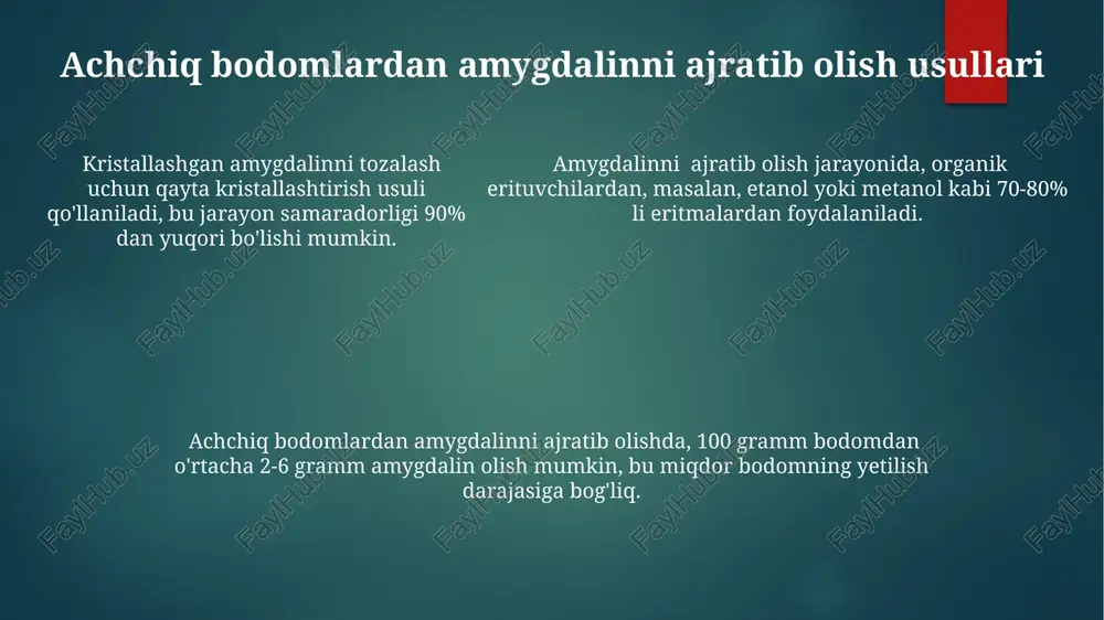 amigdalinni bodom mevalardan ajratish - Page 5