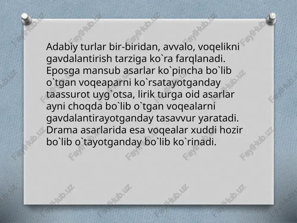 adabiy turlar va janrlar - Page 5