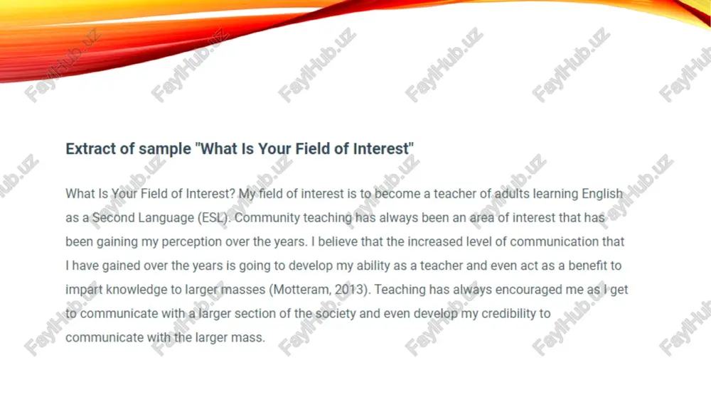 my interest in the field - Page 5