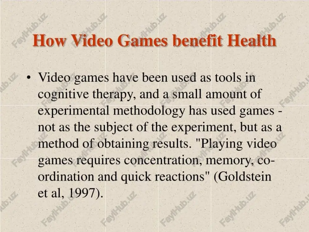 video games and health - Page 5