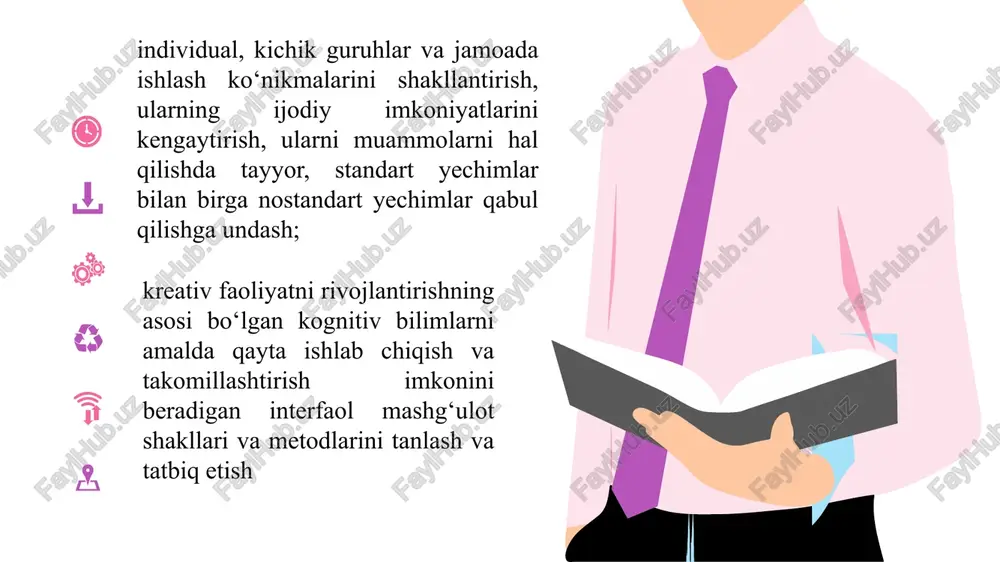 kreativ yondashuv asosida o‘qitishning didaktik ta’minotni yaratish mexanizmlari - Page 5