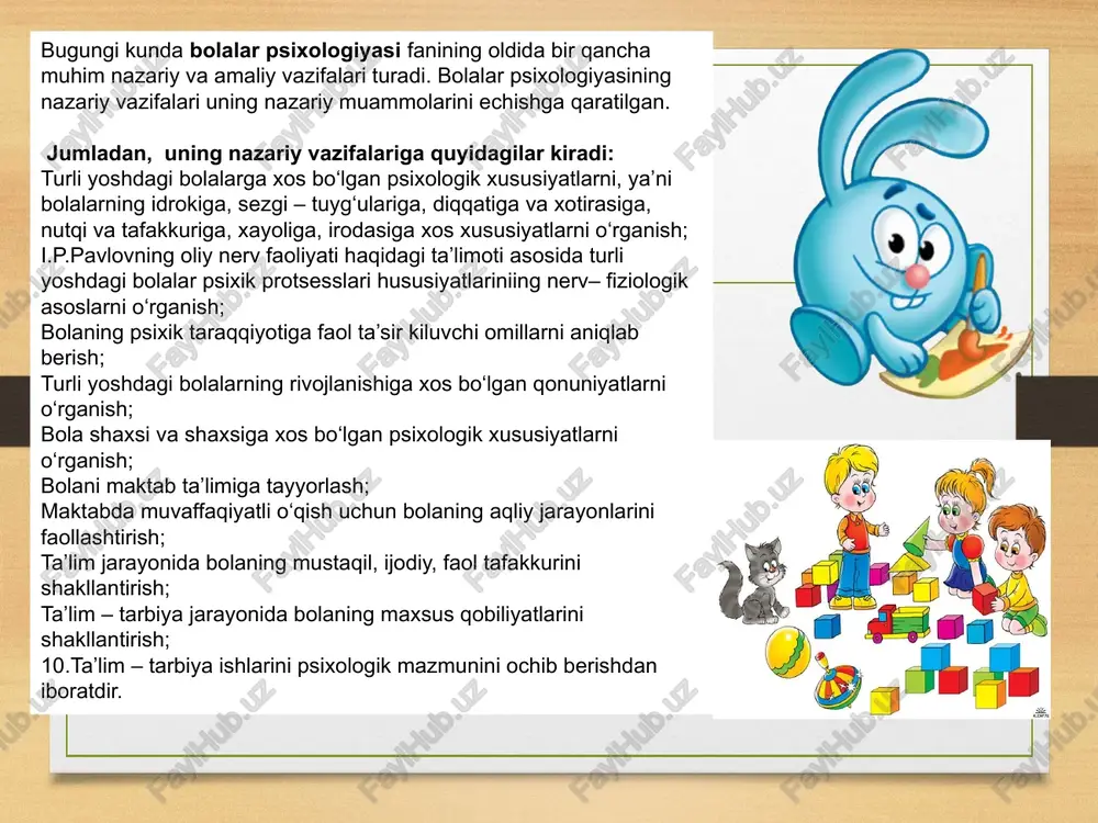 bolalar psixologiyasi va psixodiagnostika - Page 5