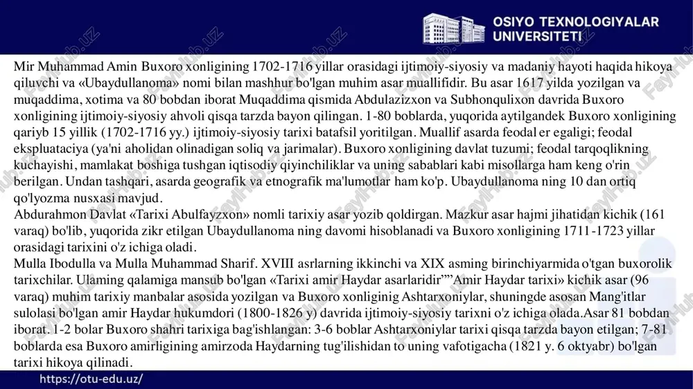 o'rta osiyo xonliklari tarixi xorijiy - Page 5