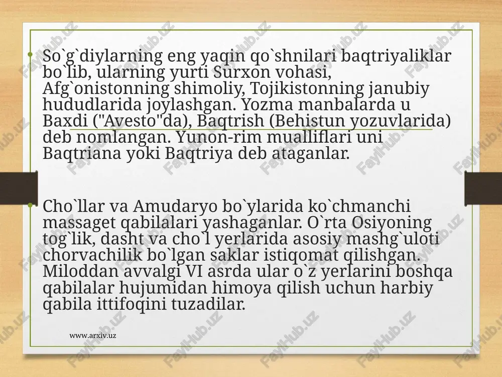 qadimgi aholining etnik tarkibi va hududiy joylashuvi - Page 5