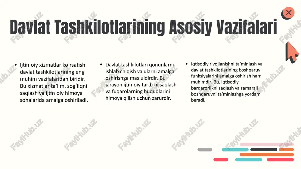 davlat tashkilotlarining roli - Page 5