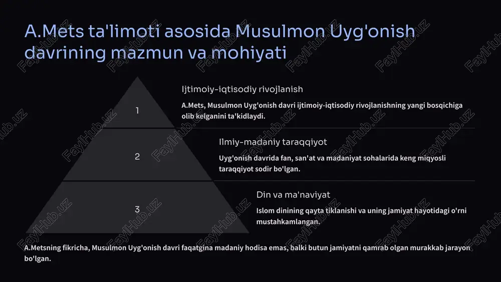 a. mets: musulmon uyg'onish davri tadqiqotchisi - Page 5