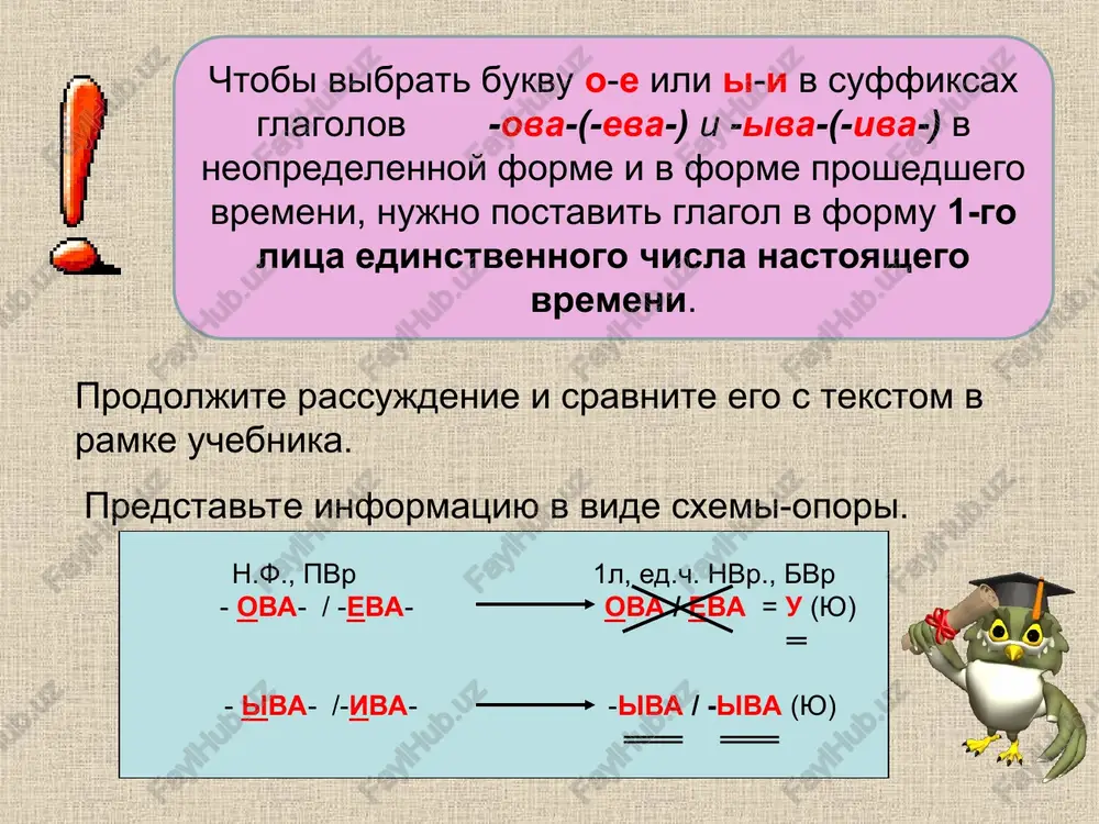 pravopisanie suffiksov ova (eva) i iva (iva) - Page 5