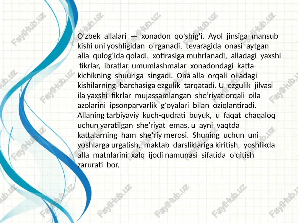 allajanirining tarkibiy tuzilishi va mohiyati - Page 5