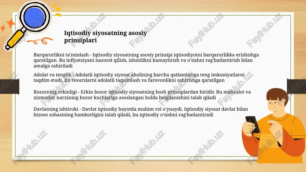 iqtisodiy siyosat asoslari va tartibi - Page 5