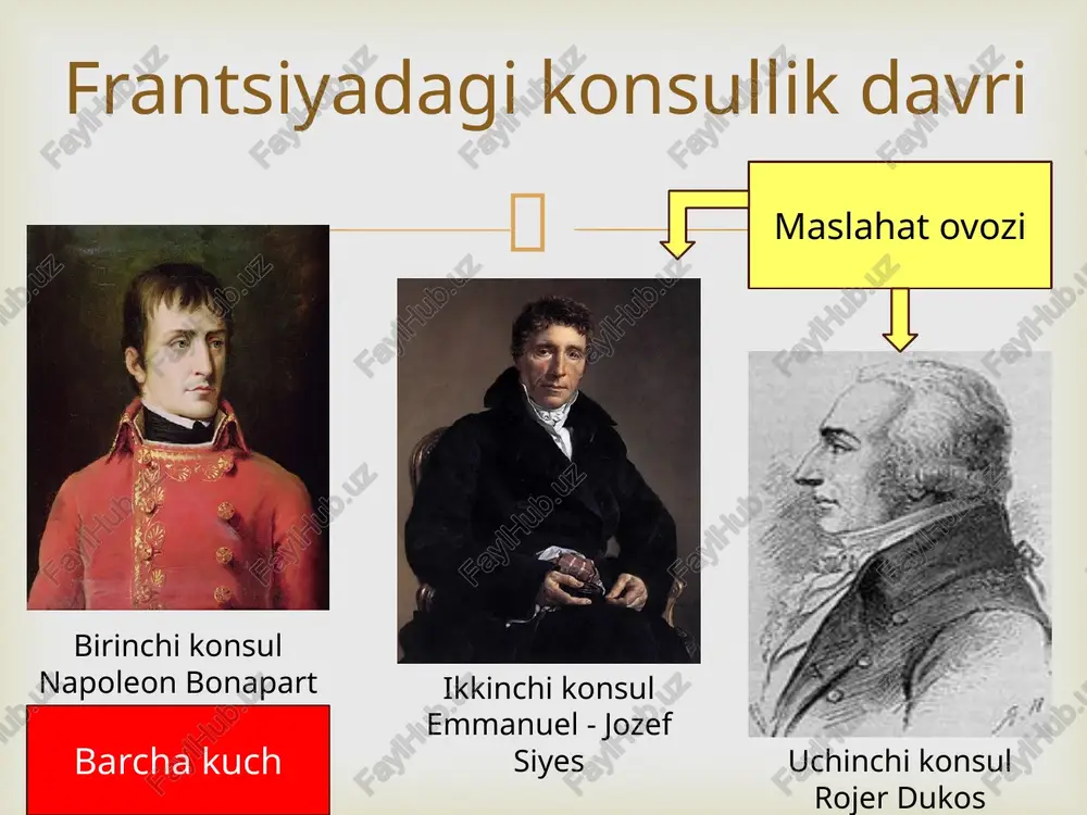 napoleon bonapartning konsulligi va imperiyasi - Page 5