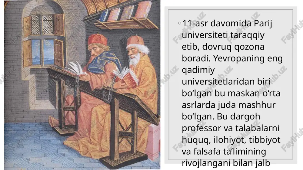 evropada dastlabki universitetlarga asos solinishi - Page 5