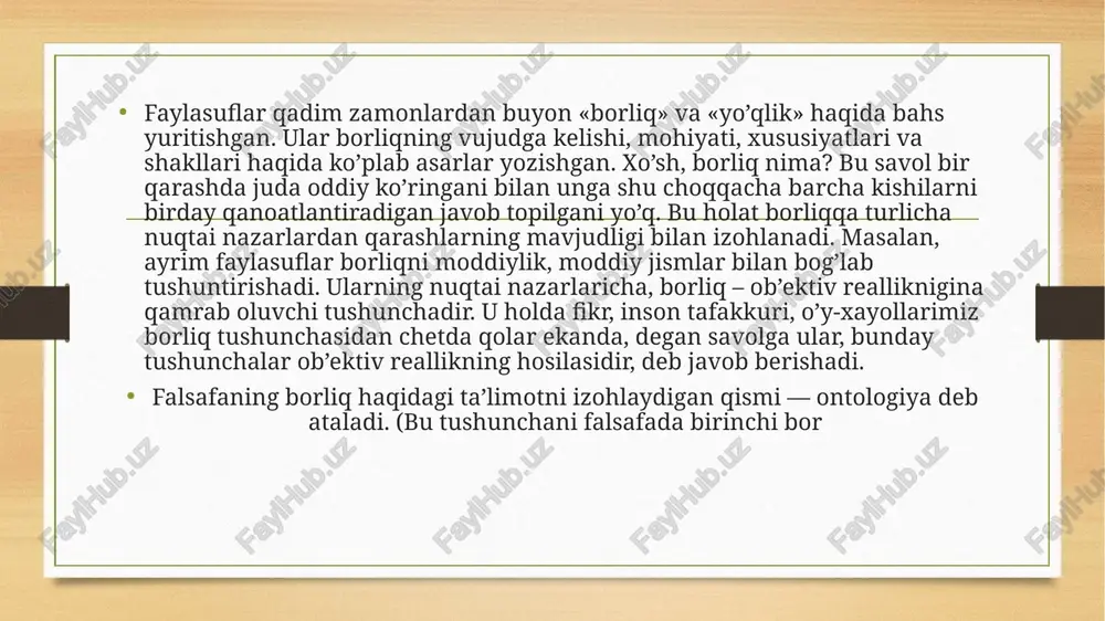 noklassikontologiyaniñ yo'nalishlari va mohiyati - Page 5