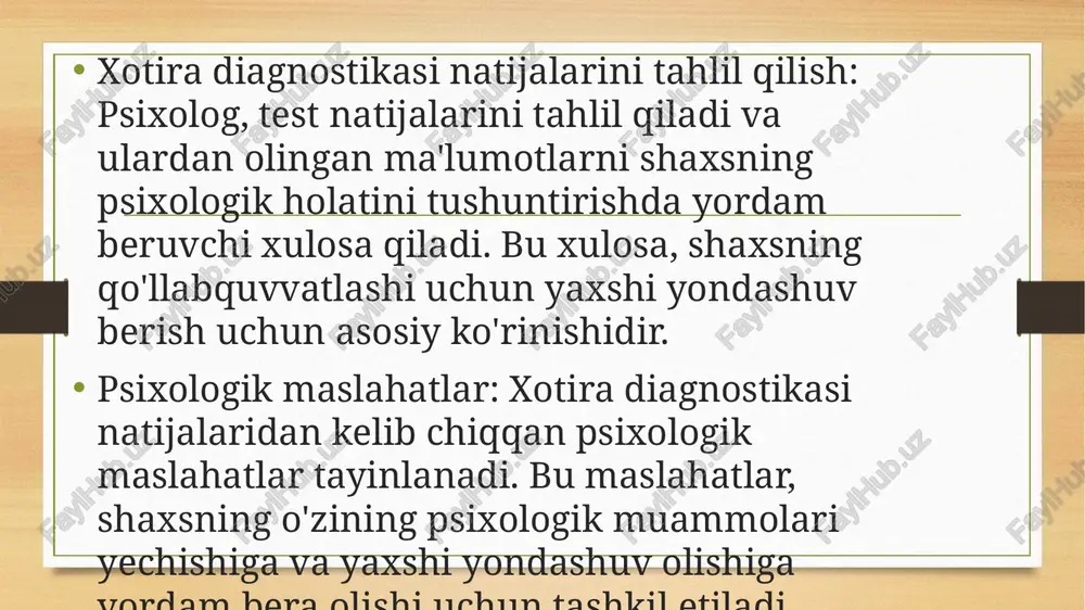 diqqatni diagnostika qilish metodlari - Page 5