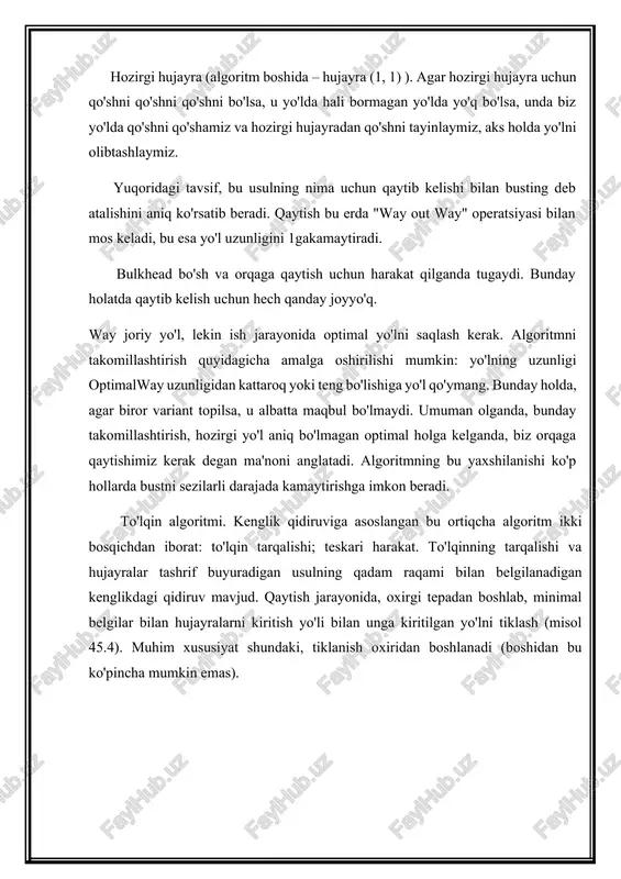 ikkita qirralar: v va v1 uchlariga insedent u1 qirra hamda v va v2 uchlariga insedent qirra qo’shiladi. teorema.agargrafdagiharbiruchninglokaldarajasiikkidankichik bo‘lmasa, u holda bu graf siklgaega. grafning bog‘lamliligi tushunchasi. agar oriyentirlanmagan grafda chetlari a va b uchlardan iborat marshrut topilsa, bu a vab uchlar bog‘langan deb, marshrutning o‘zi esa a va b uchlarni bog‘lovchi marshrut deb ataladi. tabiiyki, agar qandaydir uchlarni bog‘lovchimarshrutbirorai uchdanbir necha marta o‘tsa,uholdamarshrutningsiklikqisminiolibtashlab(bundasiklik qismning o‘rniga marshrutda faqat ai uch qoldiriladi) yana o‘shauchlarni bog‘lovchi oddiy zanjir ko‘rinishdagi marshrutni hosil qilish mumkin. shuning uchun, marshrut bilan bog‘langan uchlar doimo oddiy zanjir bilan ham bo‘glangan bo‘ladi degan xulosagakelamiz. bir-biri bilan ustma-ust tushmaydigan ixtiyoriy ikkita uchlari bog‘langan graf agar grafdagi ikkita uchni biror oddiy zanjir bilan tutashtirish mumkin bo‘lsa, u holda bu ikkita uch ekvivalent (bog‘langan) deyiladi. bunday uchlar to‘plami grafda ekvivalentlik munosabati bilan aniqlangan deb hisoblanadi. uchlar to‘plami bo‘yicha ekvivalentlik munosabatini inobatga olgan holda berilgan grafni bog‘lamlilik komponentalari (qisqacha, komponentalari) deb ataluvchi …