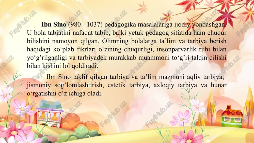 ta’lim va tarbiya muammosi juda qadimdan mavjud - Page 5