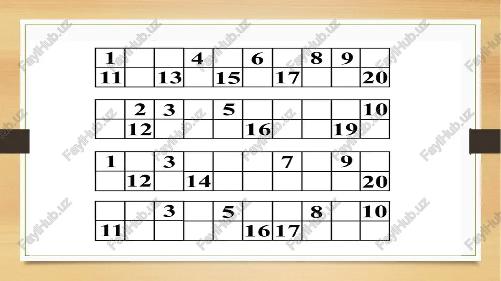elementar matematika sifanidan o'zgartirilgan taqdimoti - Page 5