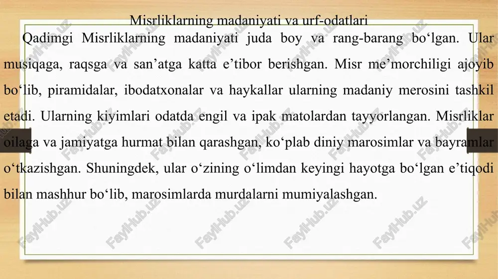 qadimgi misr sivilizatsiyasi sirlari - Page 5