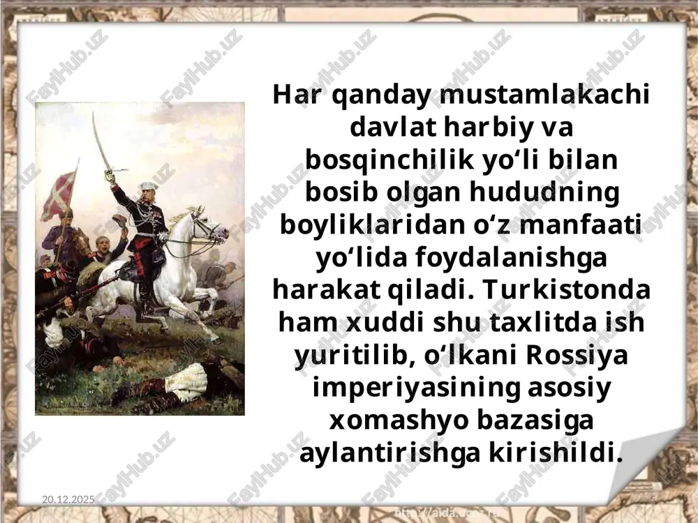 turkistonda xix ars oxirlarida milliy uyg’onish jarayonlari - Page 5