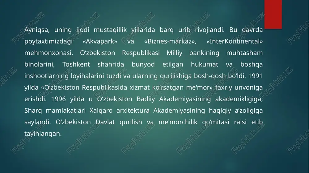 arxitektor to`xtayev azamat ramziddinovich - Page 5