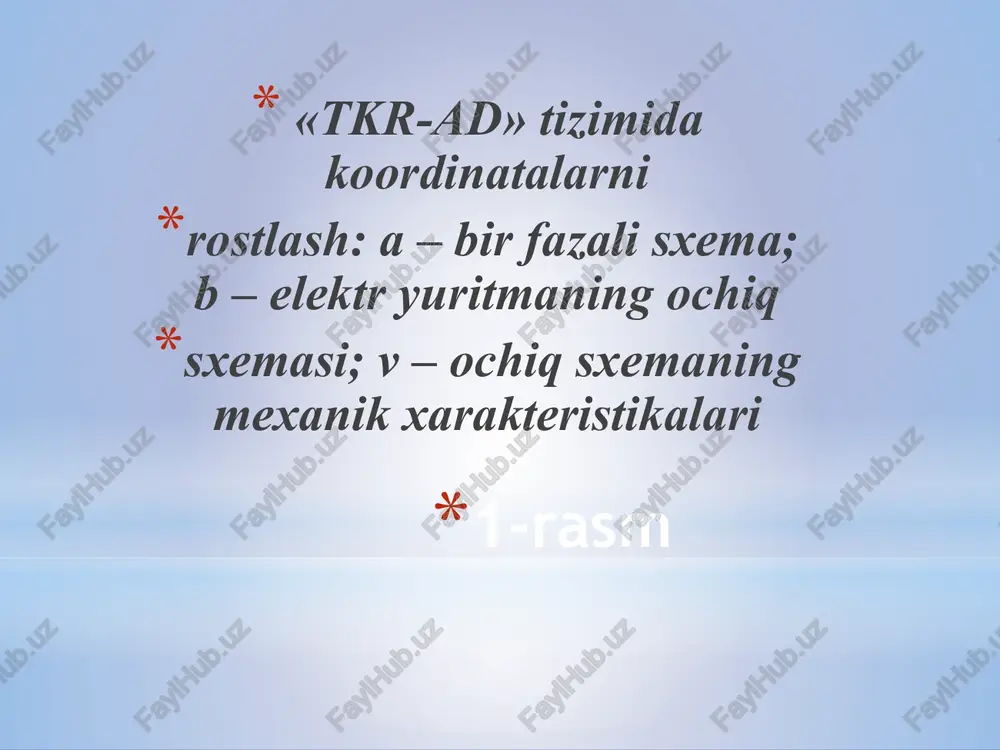 tiristorlik uchlanish rostlagichi - asinxron motor tizimi - Page 5