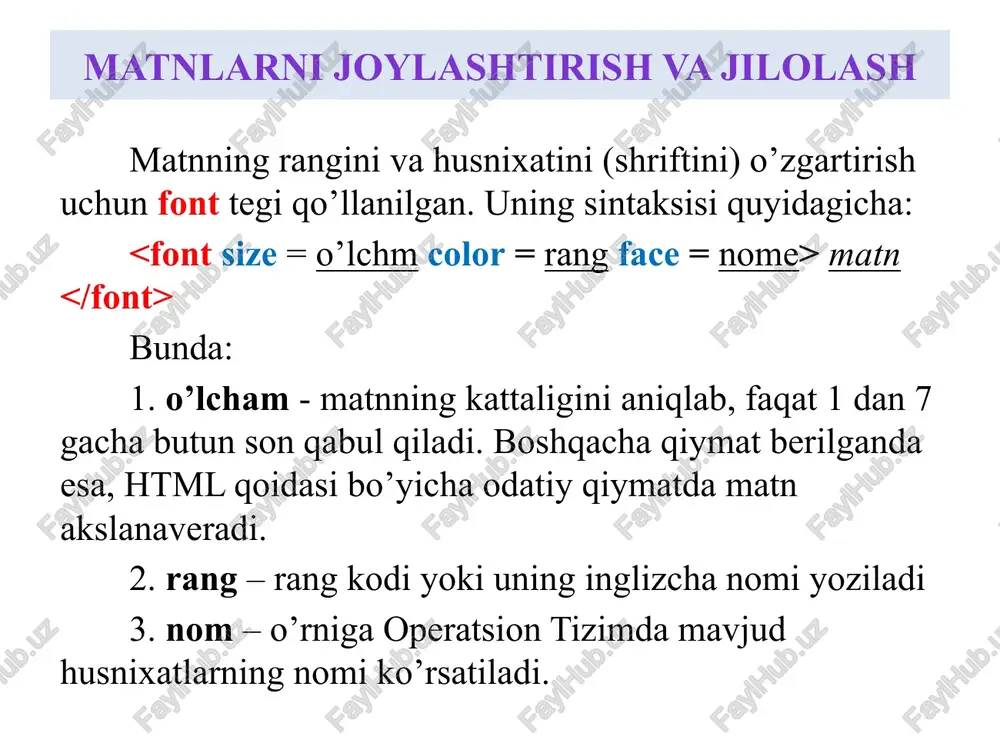 html teglari - Page 5