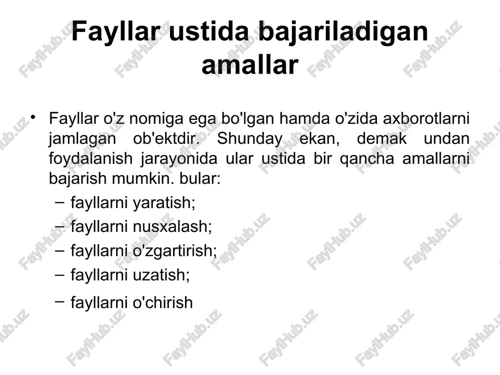 li purkovchi skaner - kompyuterga matn, rasm, slayd, fotosurat ko'rinishida ifodalangan tasvirlar va boshqa grafik axborotlarni avtomatik ravishda kiritishga mo'ljallangan qurilmadir. ma'lumotlarni raqamli ko'rinishga o'giruvchi vositalar videoproektor va ekran proektorlar va ekranlar ma'lumotlarni yirik o'lchamda tasvirlash uchun ishlatiladigan qurilmalardir. unda tasvir o'lchami ekranda yirik holatda aks ettiriladi. bu qurilmalar kompyuter bilan birgalikda foydalanishga mo'ljallangan bo'lib, ko'proq katta auditoriyalarda va zallarda hamda turli majlislarda prezintatsiya va videoroliklarni namoyish qilish uchun ishlatiladi. videoproektor kompyuter va shunga o'xshash namoyish vositalarining alohida qo'shimcha monitori hisoblanib, tasvirlarni yirik hajmda tasvirlash uchun mo'ljallangan. ekran - videoproektor orqali yoritilayotgan materiallarni o'zida tasvirlovchi element. axborotlarni saqlovchi va tashuvchi vositalar: fleshka, cd va dvd disklar flesh disklar juda katta hajmdagi axborotni o'z ichiga sig'dira oladigan yarim o'tkazgichli elementlardan qurilgan xotira. hozirgi kunda flesh xotiralarning hajmi 32 gb gacha bo'lgan axborotni o'ziga sig'dira oladi. flesh xotiralar o'lcham jihatidan juda kichik bo'lib foydalanish uchun juda qulash. cd disklar – bu kompakt …