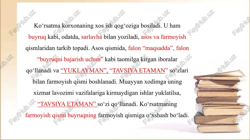 farmoyish hujjatlari - Page 5