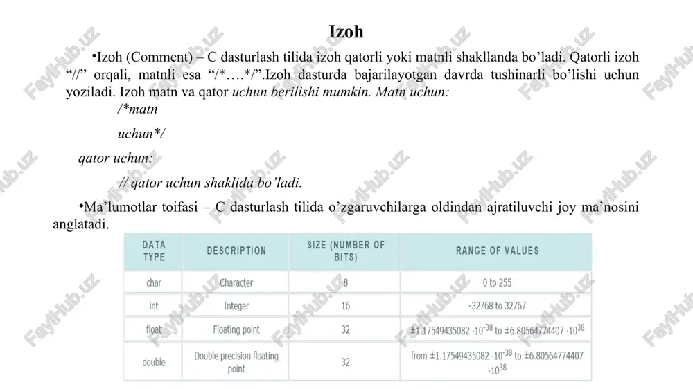 avrtoifasidagi mikrokontrollerlar uchun assembler dasturlashtili - Page 5