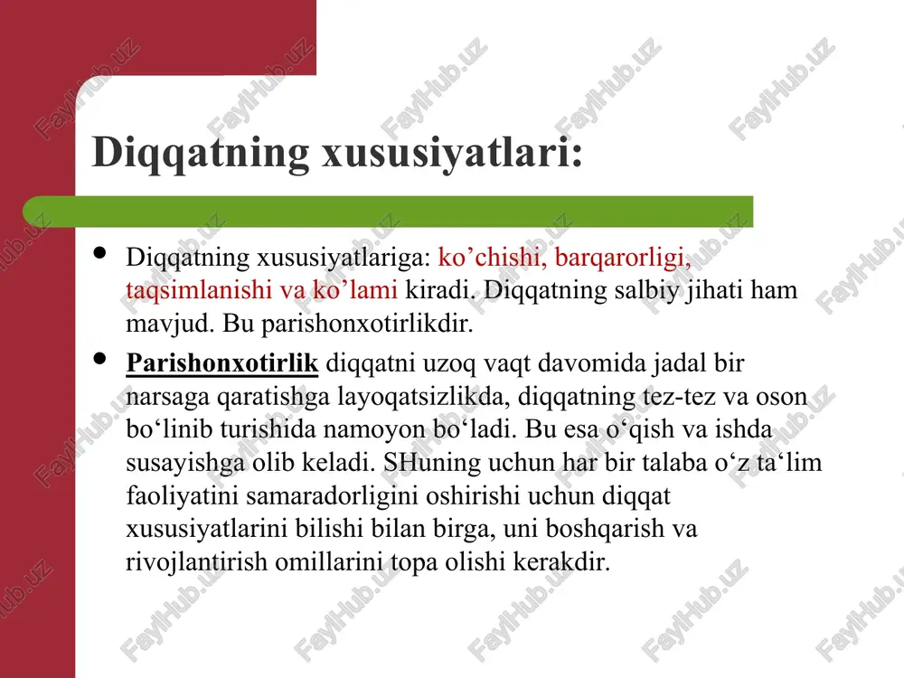 bilish jarayonlarini boshqarish usullari - Page 5