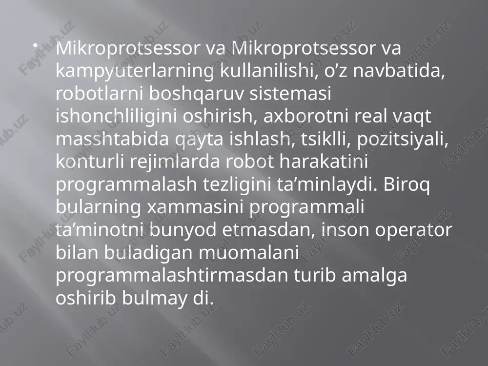 robotlarni boshqarish qurulmasi - Page 5