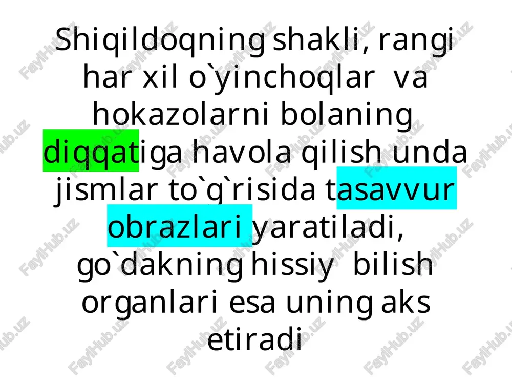 go`daklik haqida psixologik xususiyatlar - Page 5