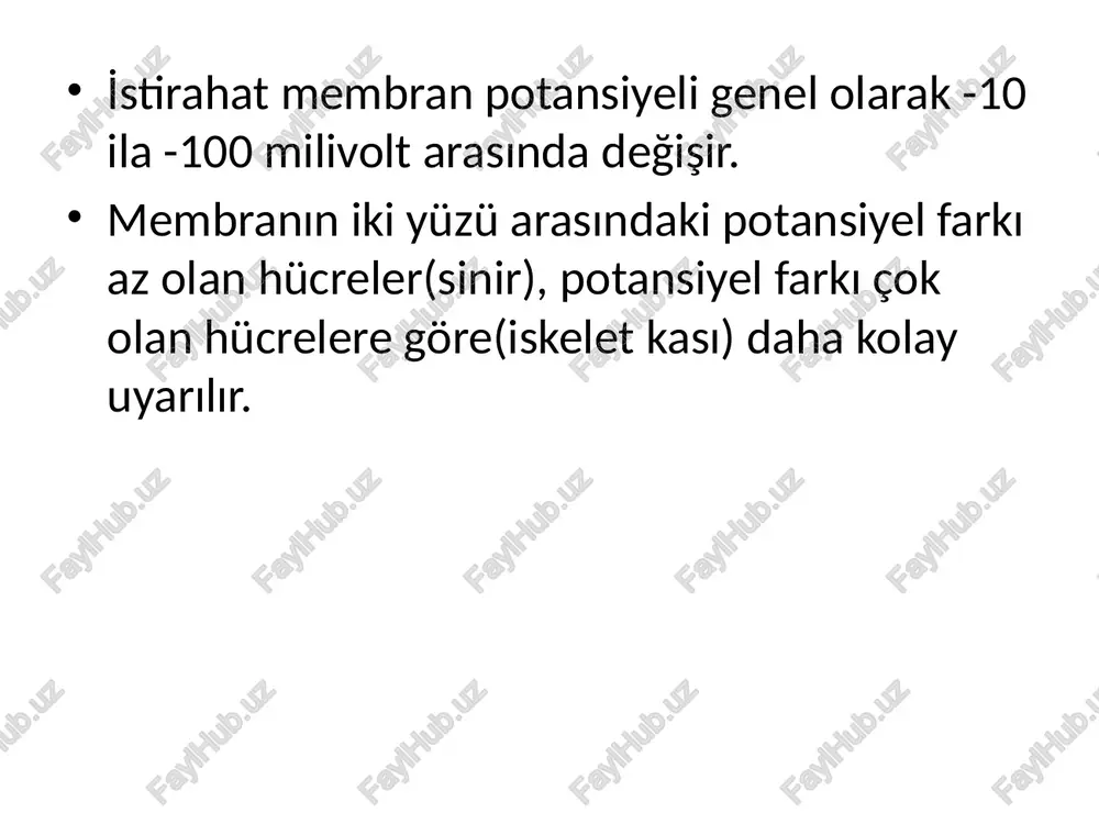 mada o bölgedeki dokunun sertleşmesi olayına adezyon denir. lokal adezyonların çözülmesinde surge’li faradik akım, genel adezyonların çözülmesine su içi uygulamaları ile yapılan sinüzoidal akım etkilidir. zıt irritasyon tesiri ile ağrıyı azaltmada: şiddetli ve surge edilmeyen bir akım duyu sinirlerine uygulanırsa sinir buna adapte olur ve uyarılabilirliği azalır. akım kesildiğinde bir süre daha bu özelliğini korur. tetanik, faradik ve sinüzoidal akımlar bu amaçla kullanılır. histeri paralizisinde: bu hastalarda gerçek bir felç yoktur. kişiler herhangi bir hareketi yapamadıklarını ısrarla söylerler. tetanik faradikle ve surge’li faradikle uyarı verilerek gerçek paraliziden ayrım yapılır. sinir yaralanmalarının 14-21 günü içinde bir kasta paraliziye neden olan sinir lezyonları şunlardır.: 1. nöropraksia: bir yere çarpma yada bası altında kalma sonucu sinir gövdesi impulsları iletemez. sinirde dejenerasyon yoktur. faradik akıma cevap vardır. motor sinirlerin nöropraksia durumlarında impulslar beyinden sinirin innerve ettiği adeleye geçemezler. ya da sinirin herhangi bir görünümünden itibaren ileti kesilmiştir. sinirde dejenerasyon olmadığı için faradik akıma cevap …