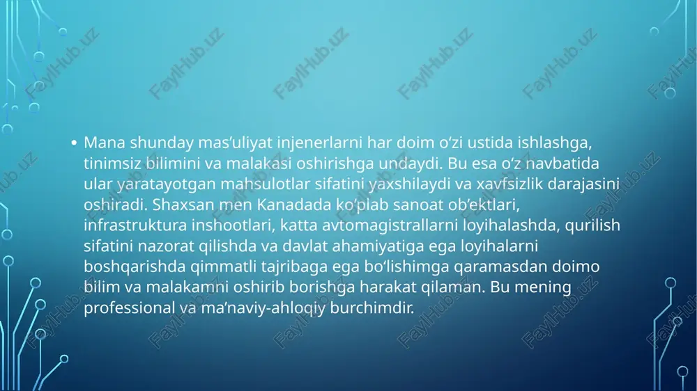 injenerlik ishlarini loyihalash - Page 5