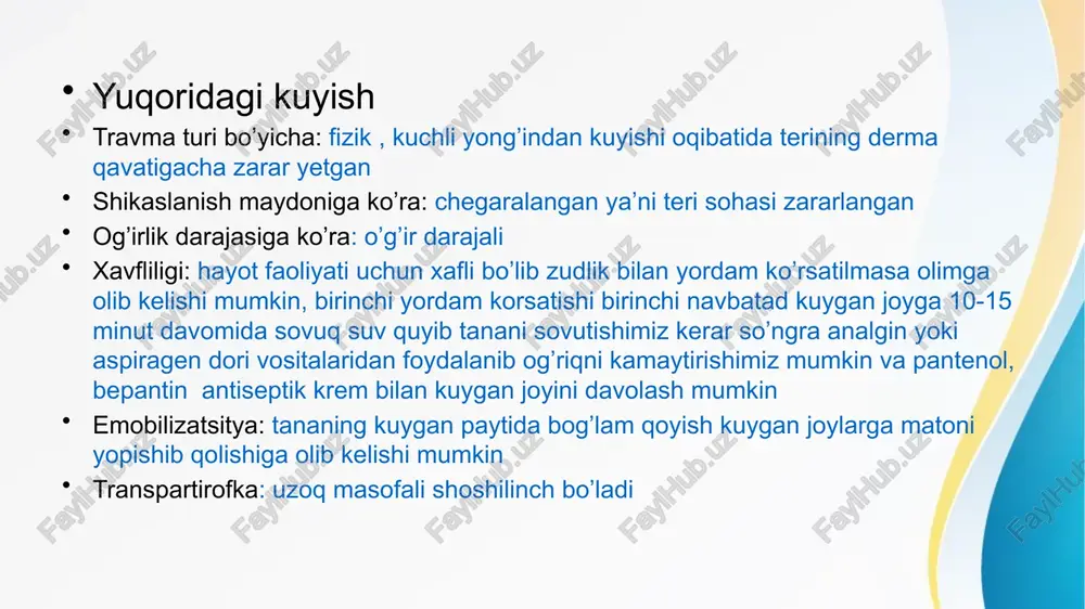 "kuyish va kuyish kasaliglari" - Page 5