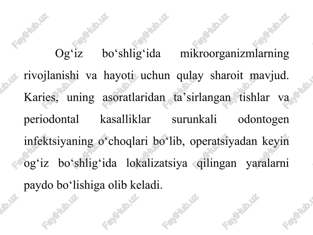 lig‘ini yomonlashtirgan bo‘lsa). ushbu moddalarga asoslanib, shifokorning xatosi quyidagi tarkibga muvofiq taqsimlanishi mumkin: 1. bemorga yordam ko‘rsatmaslik; 2. ehtiyotsizlik tufayli o‘limga olib kelish; 3. ehtiyotsizlik tufayli sog‘liqqa jiddiy zarar yetkazish. diagnostik - tashxis qo‘yish bosqichi; terapevtik va texnik - bu yetarli bo‘lmagan yoki noto‘g‘ri tashxis qo‘yish yoki davolash; terapevtik va taktik - bu tashxis qo‘yish imkonini bermaydigan ya’ni noto‘g‘ri tanlangan tadqiqot usuli bo‘lib, olingan natijalarni noto‘g‘ri talqin qilish yoki har qanday terapiya usullaridagi ko‘rsatmalar va taqiqlarga to‘g‘ri rioya qilmaslik; tashkiliy – noto‘g‘ri tashkil etilgan terapevtik jarayon yoki tibbiy xodimlarning sifatsiz, to‘liq jihozlanmagan ish joylarida ishlashi; majburiy hujjatlarni noto‘g‘ri ro‘yxatdan o‘tkazish va yuritish – agar bemorga nisbatan qabul qilingan harakatlar yozma ravishda qayd etilmagan bo‘lsa; tibbiy xodimlarning noo‘rin xatti-harakatlari-bemorlarga nisbatan axloq qoidalariga e’tibor bermaslik. tibbiyotda shifokorlar xatolarining o‘ziga xos keng malakasi mavjud. umumiy ko‘rinishda tibbiy xatolarni olti turga ajratish mumkin: stomatologiya xonasini jihozlash. asosiy stomatologik asbob va uskunalar. tish shifokori ishini …