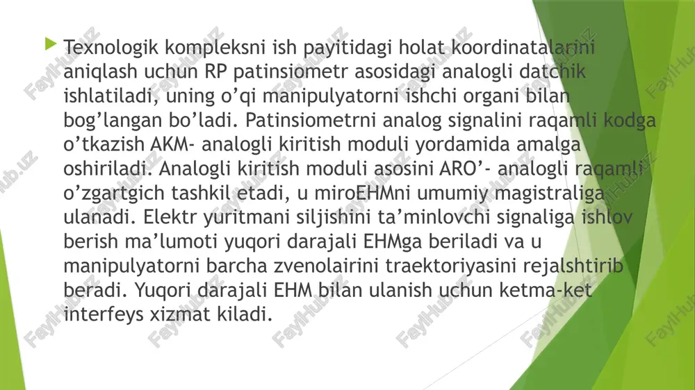robottexnika mikroprotsessor boshqaruvi - Page 5