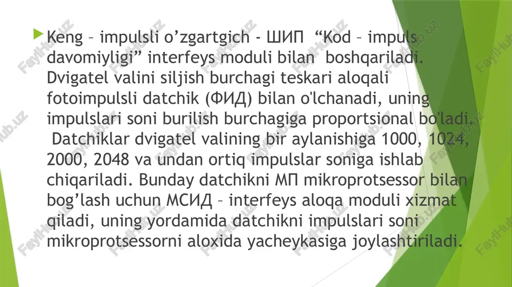 o’zgarmasto kelektryuritmalarning mikroprotsessorli boshqarish tizimlari - Page 5