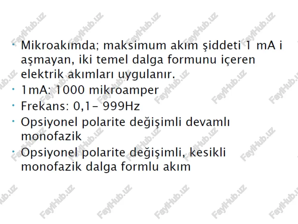 ne uygulama: n vagus, n phrenic us ve karotid sinusleri uyarabilir > hemorajik alanlar: kanamay) artirabilir yuet al. miltary medical research 2014, 1:24 |nttpy/www.mmrjournalorg/content/1/1/24 2d _ mmar military medical research review open access effects and mechanisms of a microcurrent dressing on skin wound healing: a review chao yu, zong-qian hu" and rui-yun peng’ /docprops/thumbnail.jpeg mikroakim stimulasyonu ddr. fzt. fatmagol varol