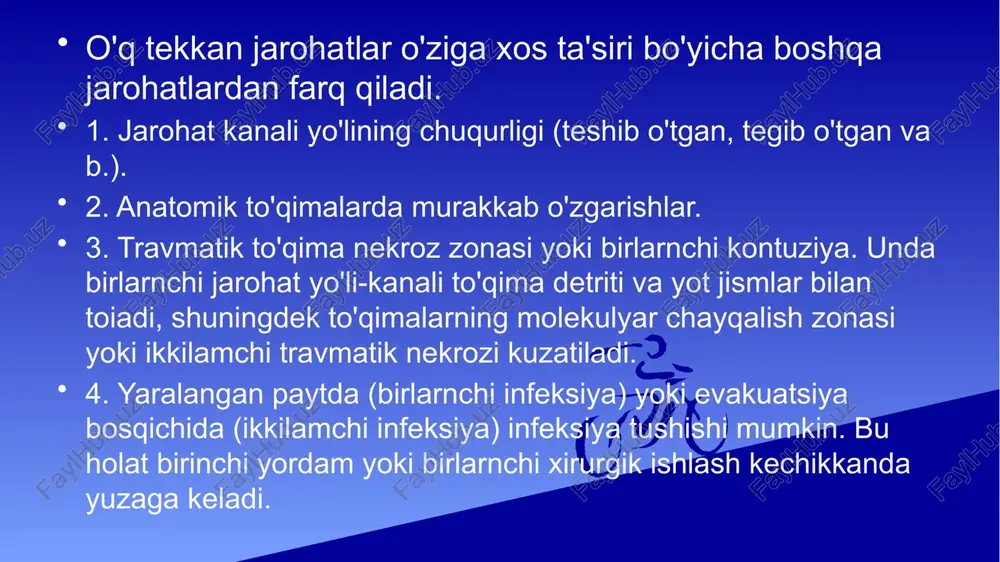 o’q otar qurollardan jarohatlanish - Page 5