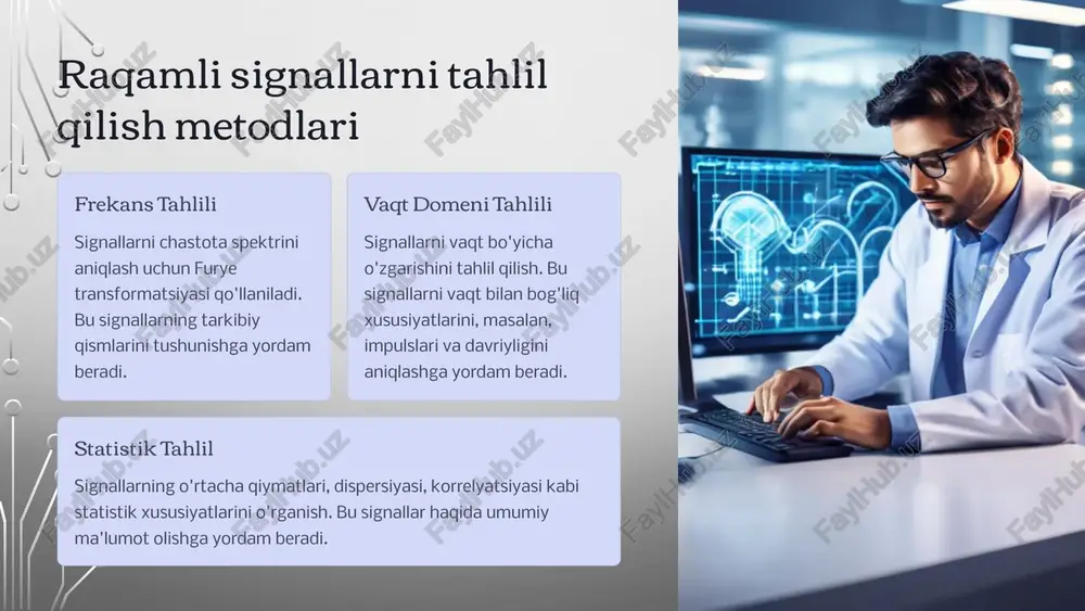 raqamli signallarni tahlil etish va qayta ishlash - Page 5