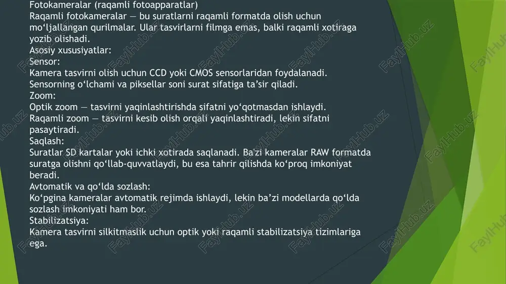 zamonaviy texnik vositalar va ulardan foydalanish fanidan - Page 5