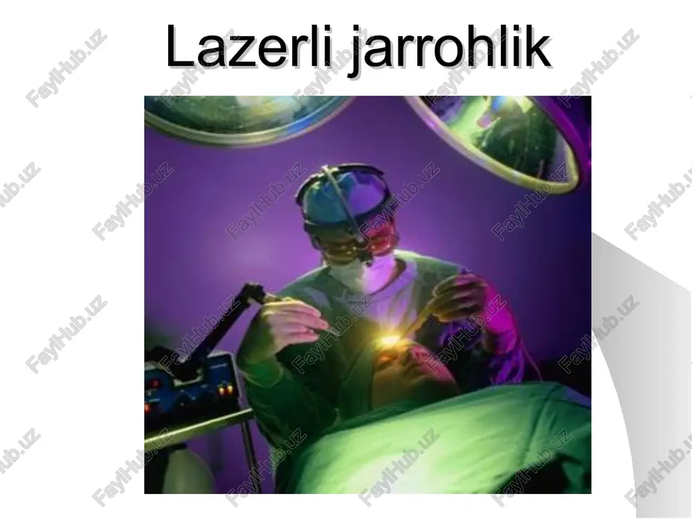 tibbiyotda lazerlar - Page 5