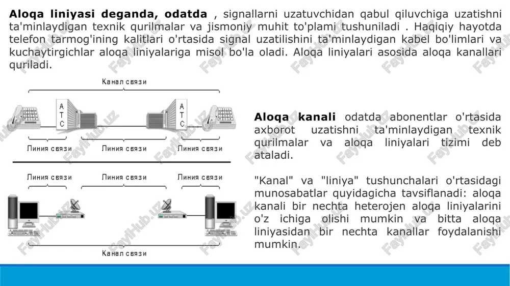 ikkita asosiy tur mavjud: faol yulduz (haqiqiy yulduz) - boshqa periferik kompyuterlar bitta markaziy kompyuterga ulangan va ularning har biri alohida aloqa liniyasidan foydalanadi. periferik kompyuterdan olingan ma'lumotlar faqat markaziy kompyuterga, markaziy kompyuterdan bir yoki bir nechta periferiklarga uzatiladi. faqat tashqi ko'rinishida yulduzga o'xshash passiv yulduz . hozirgi vaqtda u faol yulduzga qaraganda ancha keng tarqalgan. bugungi kunda eng mashhur ethernet tarmog'ida foydalanilganligini aytish kifoya . ushbu topologiyaga ega bo'lgan tarmoqning markazida kompyuter emas, balki maxsus qurilma - kalit yoki u ham deyilganidek, kalit ( switch ), kiruvchi signallarni tiklaydi va ularni to'g'ridan-to'g'ri qabul qiluvchiga yuboradi. ring ( ring ) - kompyuterlar ketma-ket halqaga birlashtiriladi. axborotni halqada uzatish har doim faqat bitta yo'nalishda amalga oshiriladi. har bir kompyuter ma'lumotni zanjirda o'zidan keyingi faqat bitta kompyuterga uzatadi va ma'lumotni faqat zanjirdagi oldingi kompyuterdan oladi. yog'och bu tarmoq topologiyasi bo'lib, unda har bir yuqori darajadagi tugun yulduzlar birikmasini tashkil etuvchi yulduz aloqasidagi …
